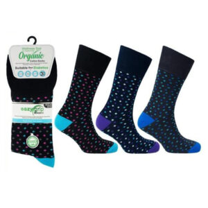 Men’s Non Elastic Organic Shanghai Socks (2307)