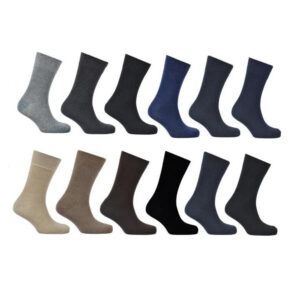 Men’s Man Basic Assorted Crew Socks (2494)