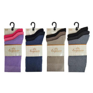 Ladies Exquisite Elegance Assorted Crew Socks (2500)