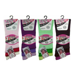 Ladies Stay-Up Non Elastic Diabetic Socks