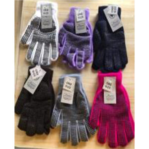Boys 100% Polyester Assorted Magic Gripper Gloves
