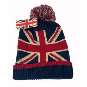 Men’s/Ladies Unisex Union Jack Beanie Hat