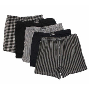 Men’s Plain Cotton Jersey Boxer Shorts