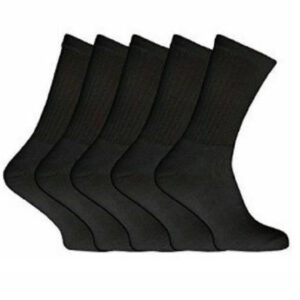 Men’s 5 Pairs Sport Gym Socks UK Size 6-11