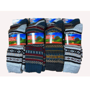 Ladies Dark Assorted 4 Season Boot Socks (SE151)