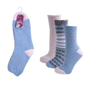 Ladies Assorted Slipper Socks (SK971)